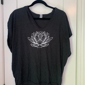 Rise Lotus Hooded Women's Top